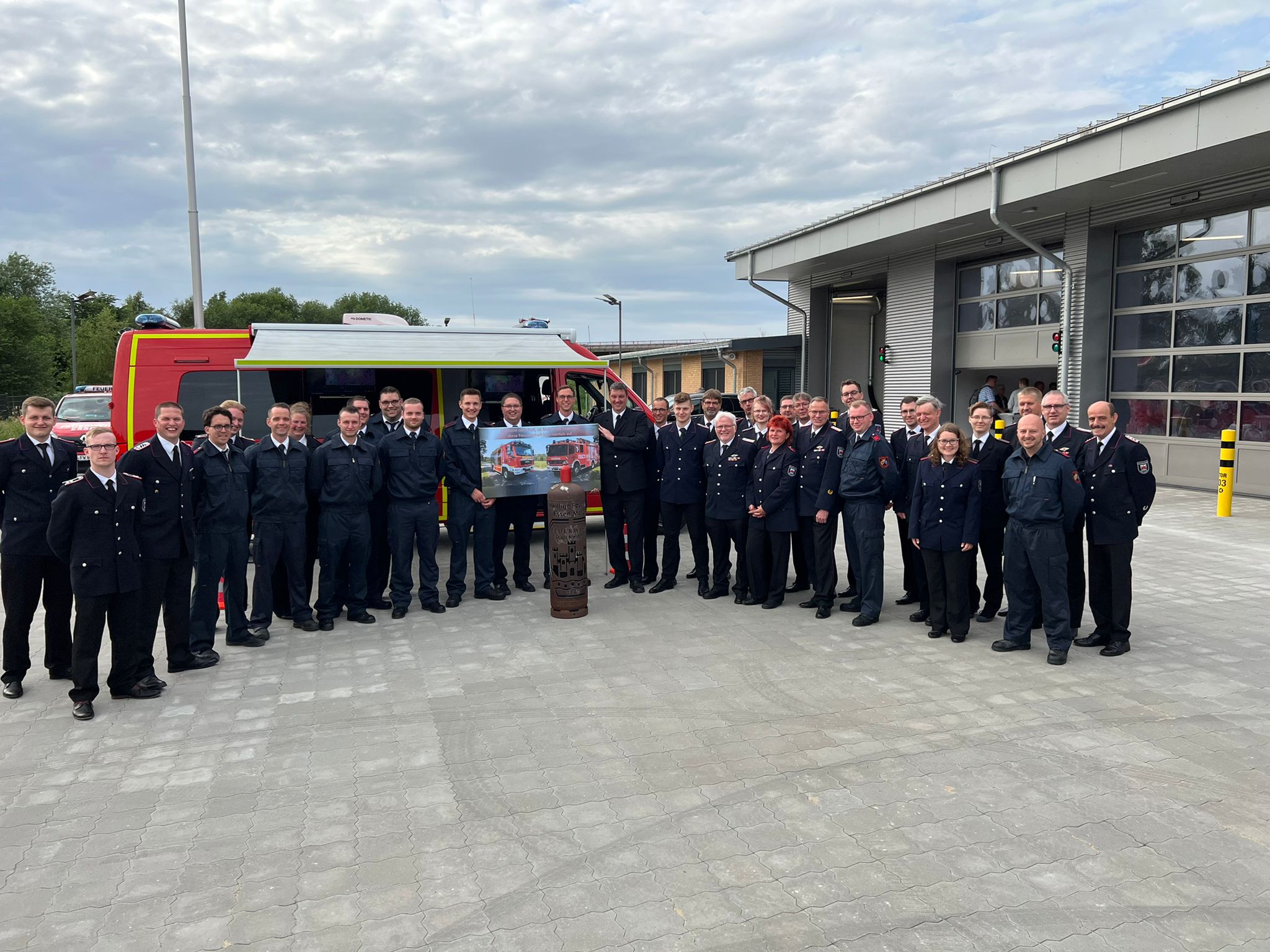 Besuch der Freiwilligen Feuerwehr Meldorf